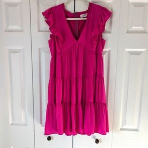 MOD OnTrend Hot Pink Dress